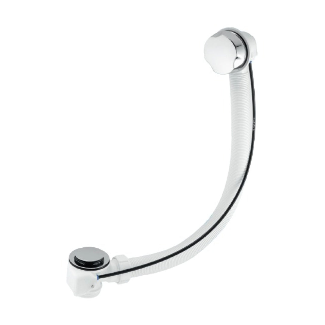 McAlpine Pop-Up Push Button Bath Waste and Overflow