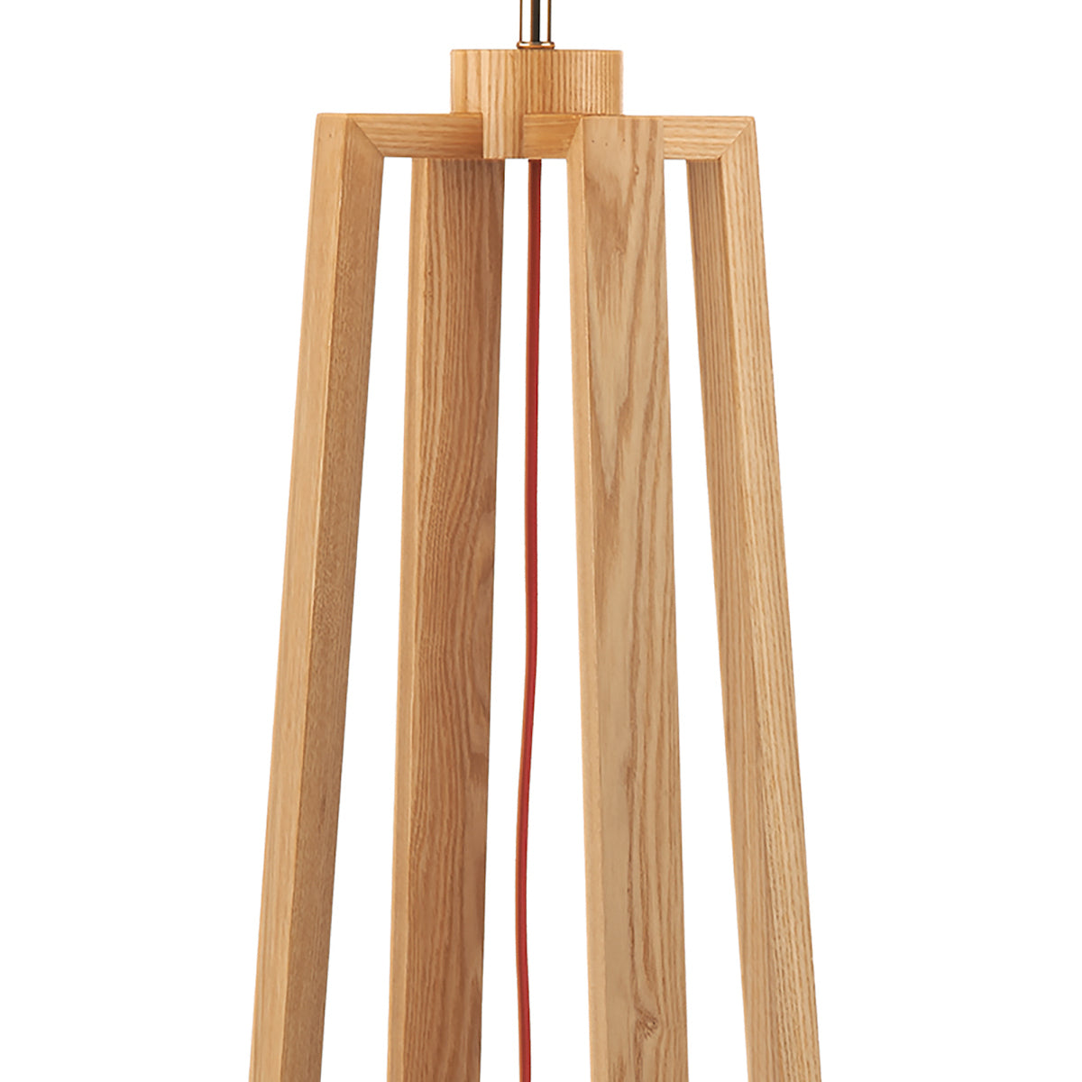 Pyramid Table & Floor Twin Pack Comes With Shade s<br>Wood