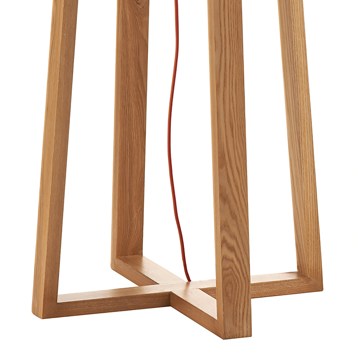 Pyramid Table & Floor Twin Pack Comes With Shade s<br>Wood
