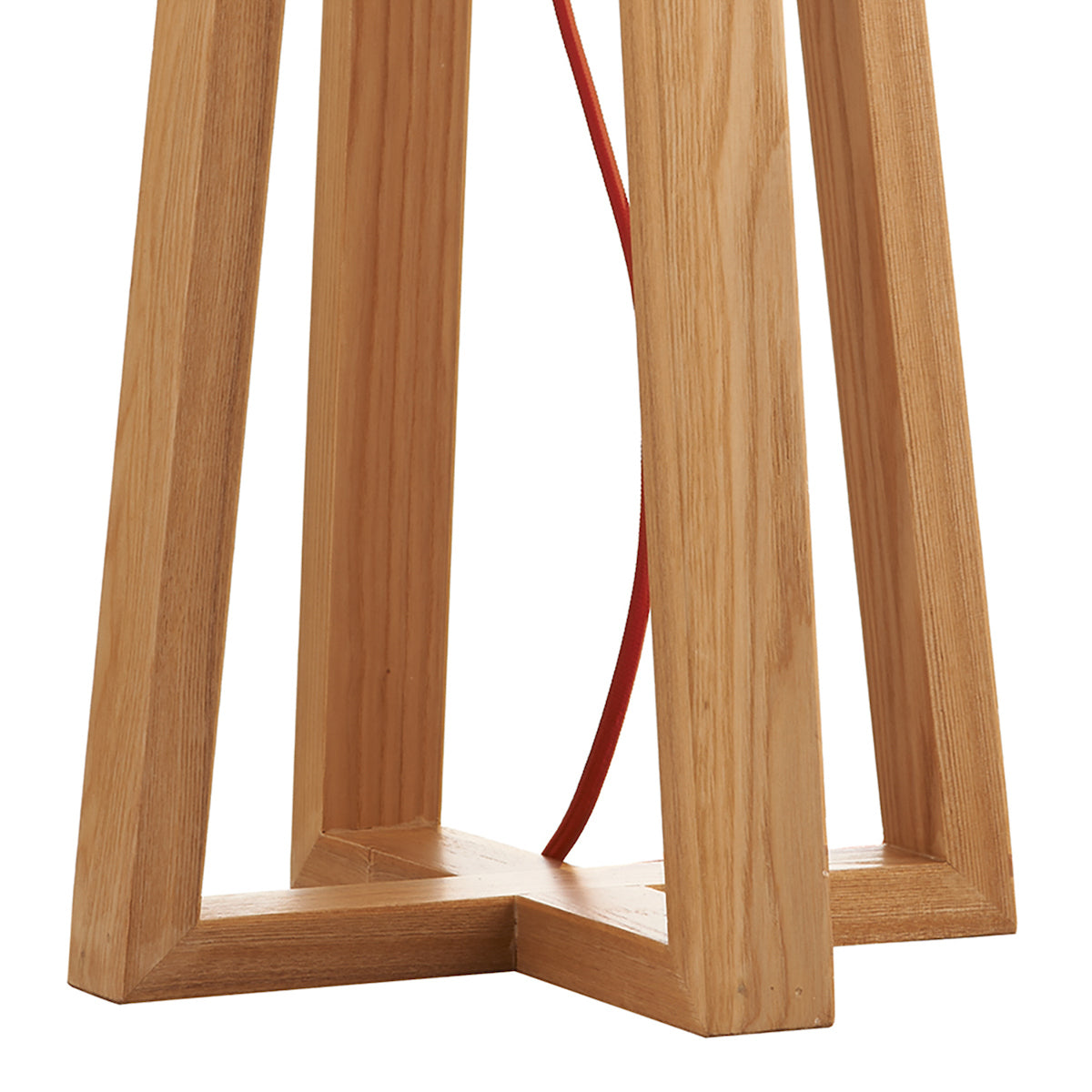 Pyramid Table & Floor Twin Pack Comes With Shade s<br>Wood