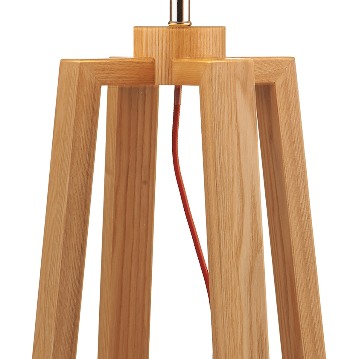 Pyramid Table & Floor Twin Pack Comes With Shade s<br>Wood