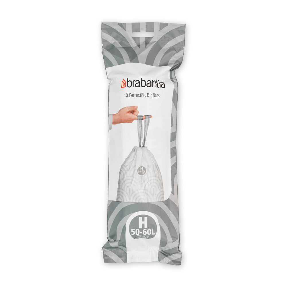 Brabantia 10 PerfectFit Bin Liners (H) 50-60L