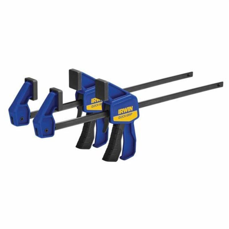 Irwin Quick-Change  Medium-Duty Bar Clamp 300mm (12In) (Twin Pack)