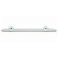 Croydex Romsey Glass Shelf - Chrome