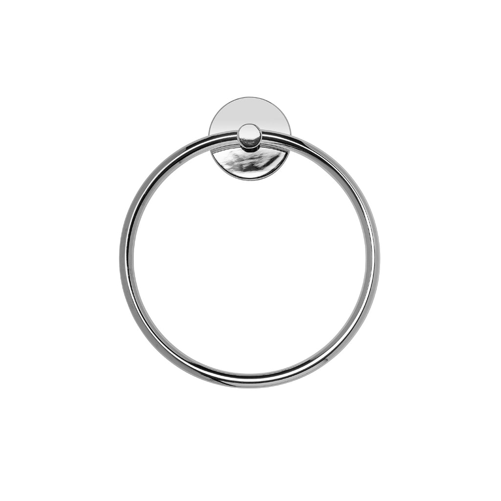 Croydex Romsey Towel Ring - Chrome