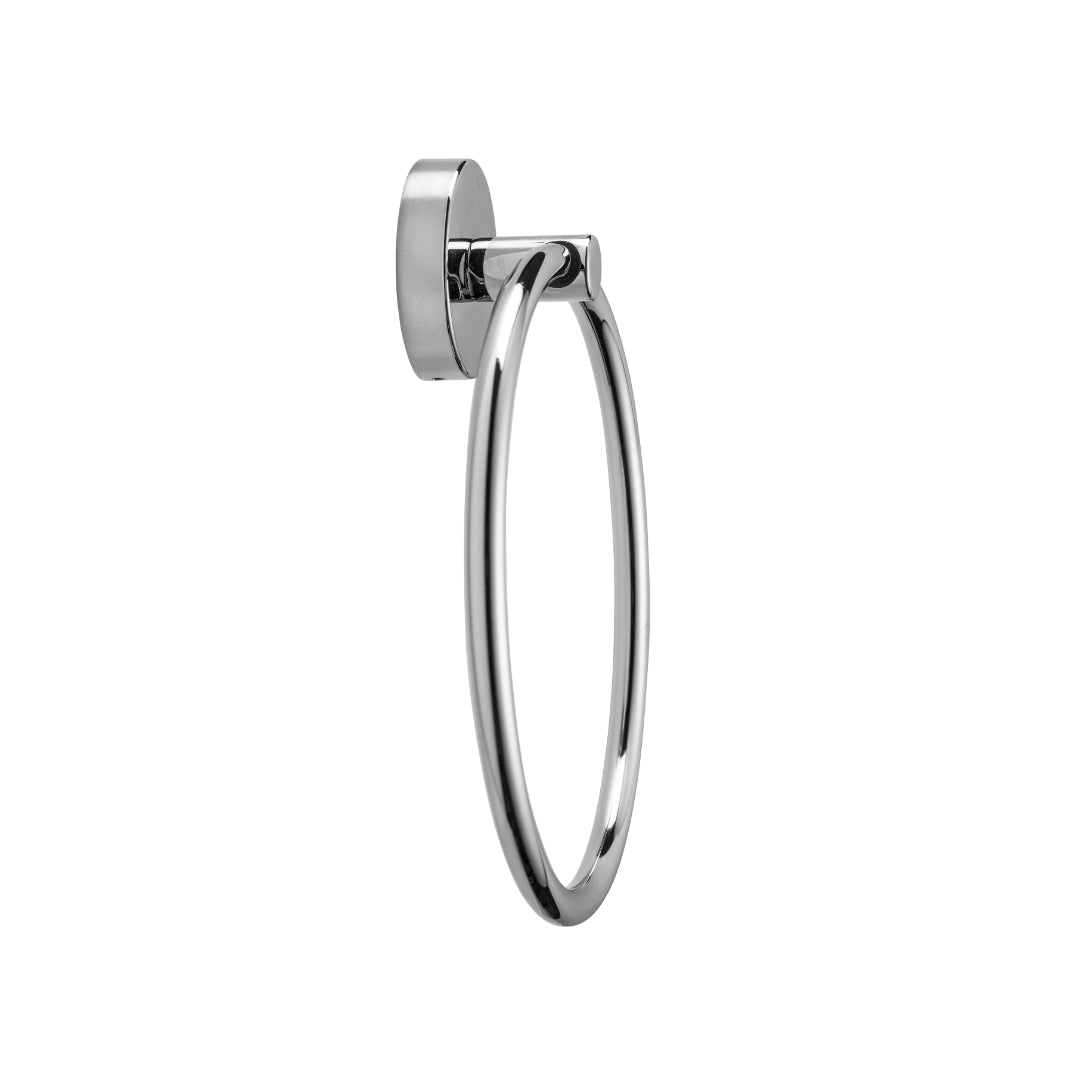 Croydex Romsey Towel Ring - Chrome
