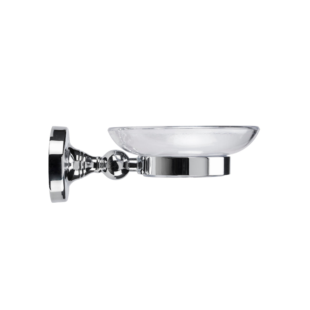 Croydex Romsey Soap Dish & Holder - Chrome