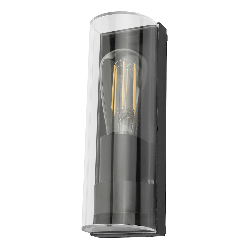 Quenby Outdoor Wall Light Matt Grey Acrylic IP65<br>Matt Grey