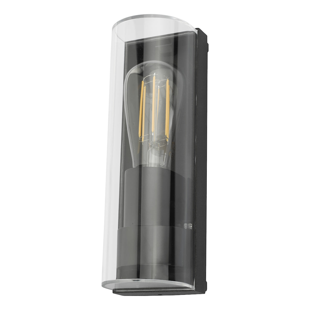 Quenby Outdoor Wall Light Matt Grey Acrylic IP65<br>Matt Grey