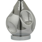 Quinn Table Lamp Smoked Glass With Shade <br>Smoked Glass