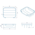 Croydex Soap Dish - Chrome