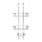 Croydex Hook Over 3 Tier Basket - Chrome