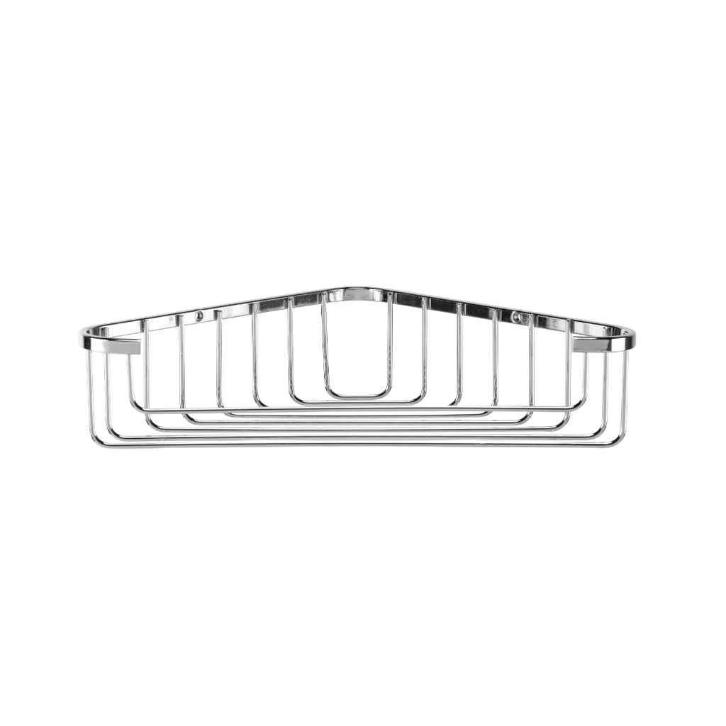 Croydex Corner Basket Chrome