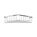 Croydex Corner Basket Chrome