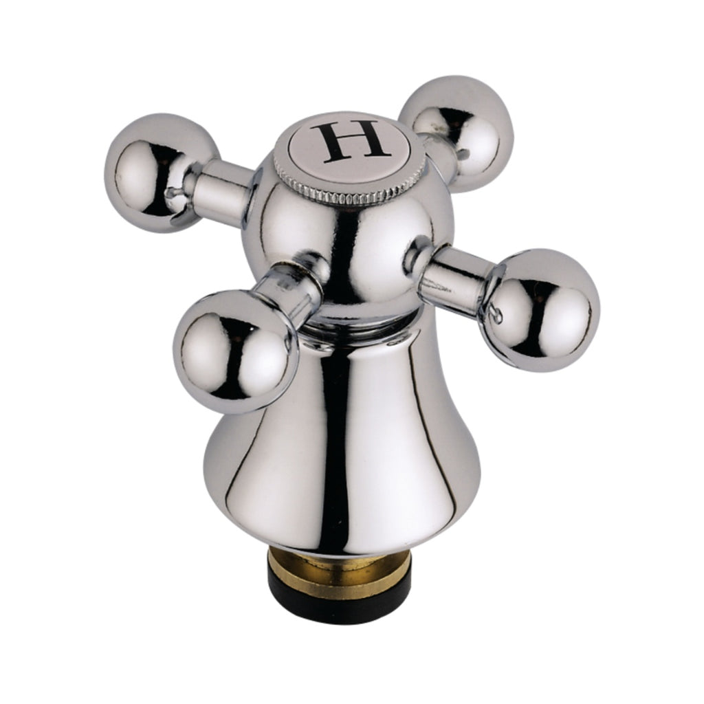 Bristan Basin Tap Reviver With Traditional Handles - Chrome
