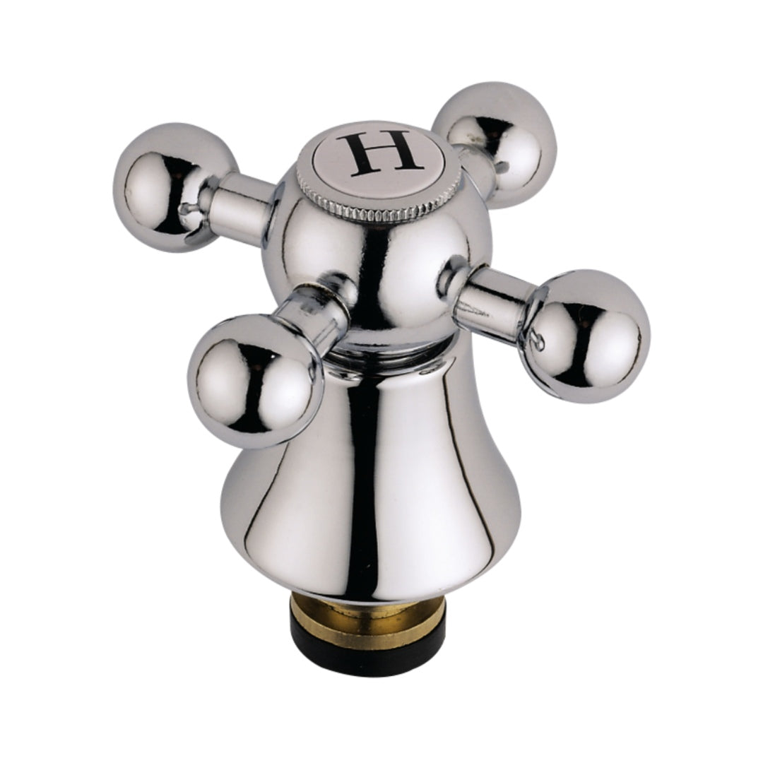 Bristan Basin Tap Reviver With Traditional Handles - Chrome