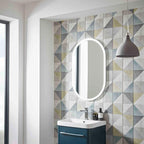 Roper Rhodes R2 Arc Pill Illuminated Mirror 500mm With Demister