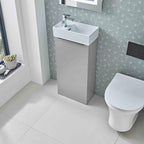 Roper Rhodes Alto 400 Freestanding Complete Basin Unit - Light Grey