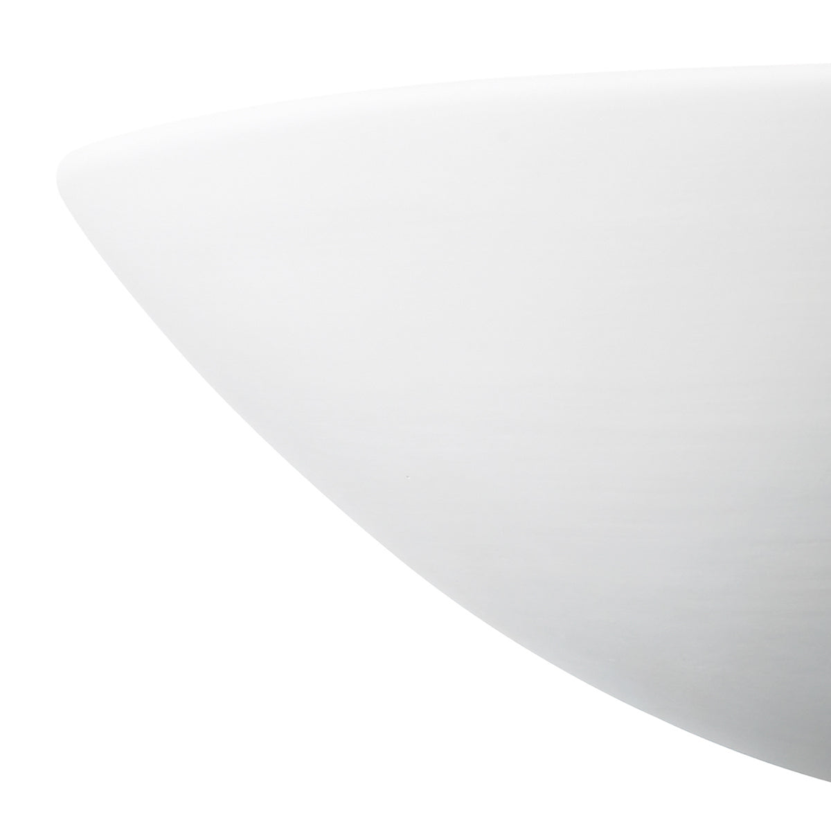 Radius Ceramic Wall Washer White Unglazed<br>White Ceramic