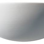 Radius Ceramic Wall Washer White Unglazed<br>White Ceramic