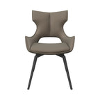 Raffaello Swivel Dining Chair Taupe - Pair