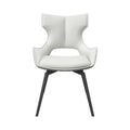 Raffaello Swivel Dining Chair White - Pair