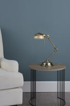 Ranger Task Table Lamp Antique Brass<br>Antique Brass
