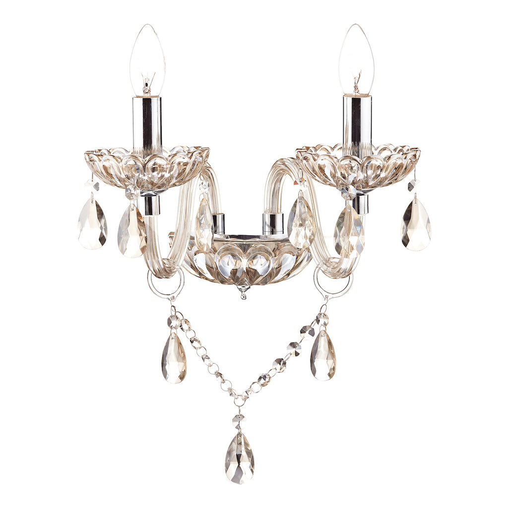 Raphael Double Wall Bracket Champagne Crystal<br>Champagne Glass