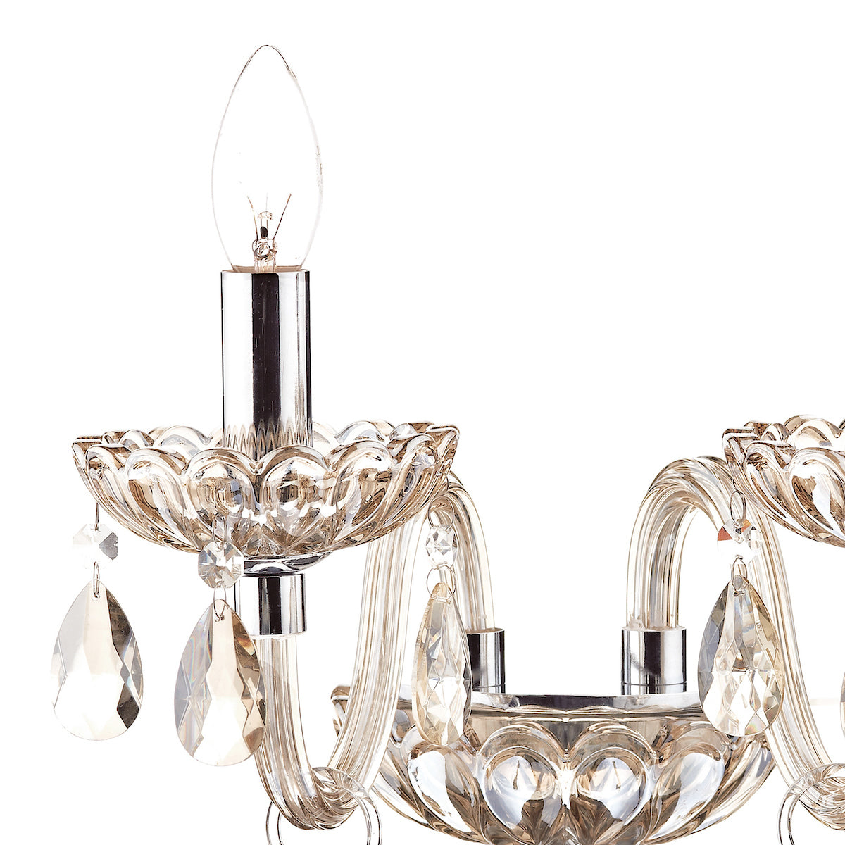 Raphael Double Wall Bracket Champagne Crystal<br>Champagne Glass
