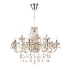 Raphael 12 Light Chandelier Champagne Crystal<br>Champagne Glass