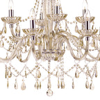 Raphael 12 Light Chandelier Champagne Crystal<br>Champagne Glass