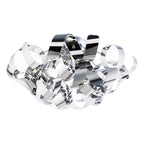 Rawley 4 Light Flush Polished Chrome 40cm<br>Polished Chrome