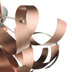 Rawley 4 Light Flush Brushed Copper 40cm<br>Brushed Copper