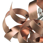 Rawley 4 Light Flush Brushed Copper 40cm<br>Brushed Copper