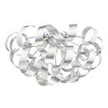 Rawley 5 Light Flush Brushed Aluminium 60cm<br>Brushed Aluminium
