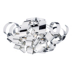 Rawley 5 Light Flush Polished Chrome 60cm<br>Polished Chrome