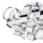 Rawley 5 Light Flush Polished Chrome 60cm<br>Polished Chrome