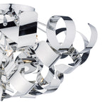 Rawley 5 Light Flush Polished Chrome 60cm<br>Polished Chrome