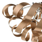 Rawley 5 Light Flush Brushed Copper 60cm<br>Brushed Copper