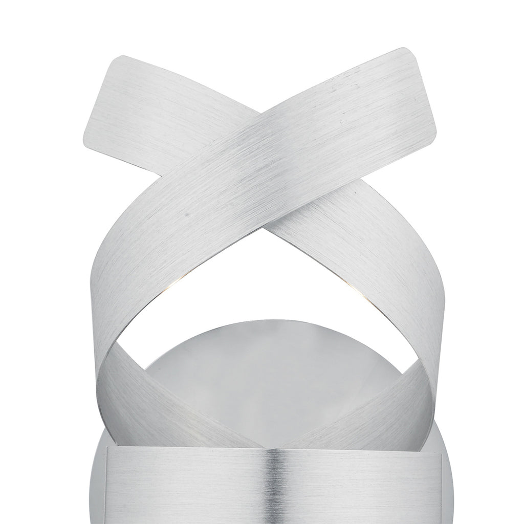 Rawley Wall Light Brushed Aluminium<br>Brushed Aluminium
