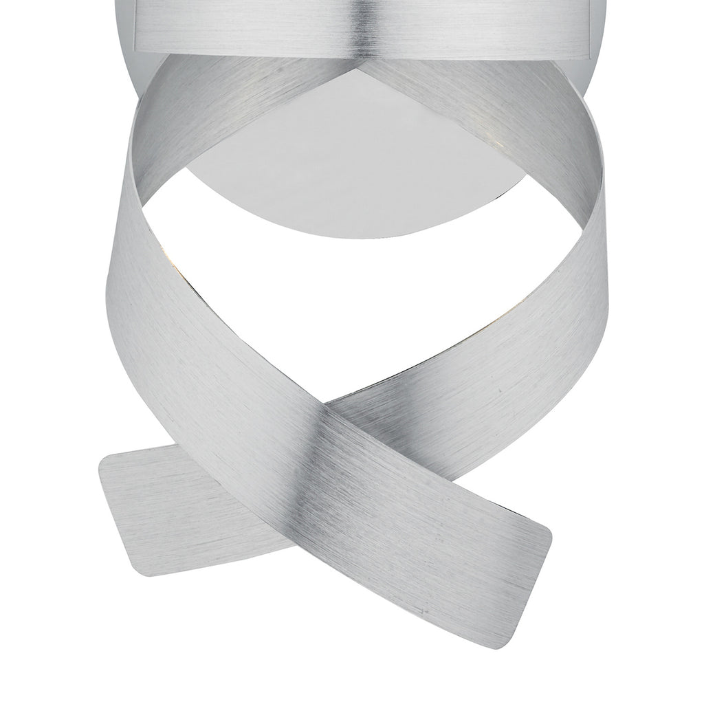 Rawley Wall Light Brushed Aluminium<br>Brushed Aluminium