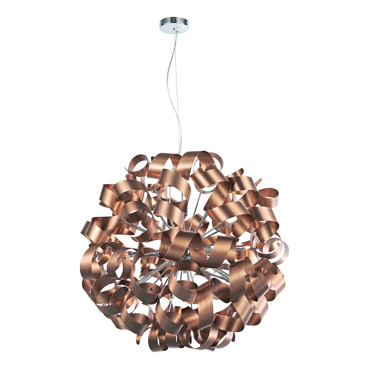 Rawley 12 Light Pendant Brushed Copper<br>Brushed Copper