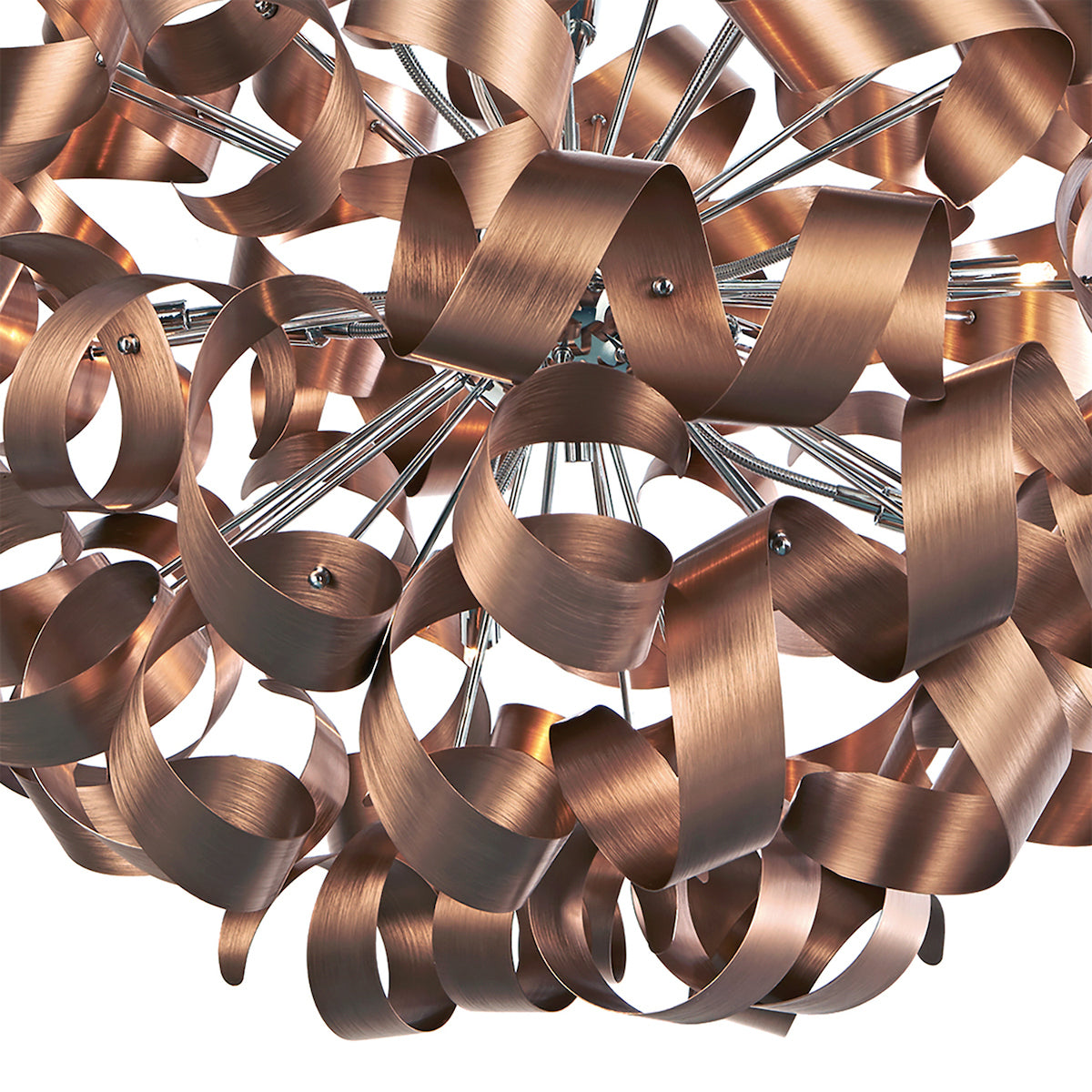 Rawley 12 Light Pendant Brushed Copper<br>Brushed Copper