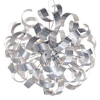 Rawley 9 Light Ribbon Pendant<br>Brushed Aluminium