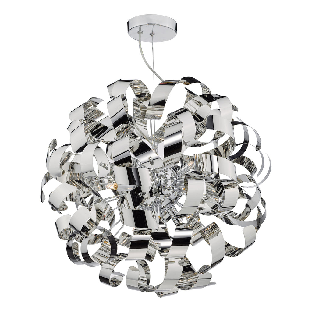 Rawley 9 Light Pendant Polished Chrome<br>Polished Chrome