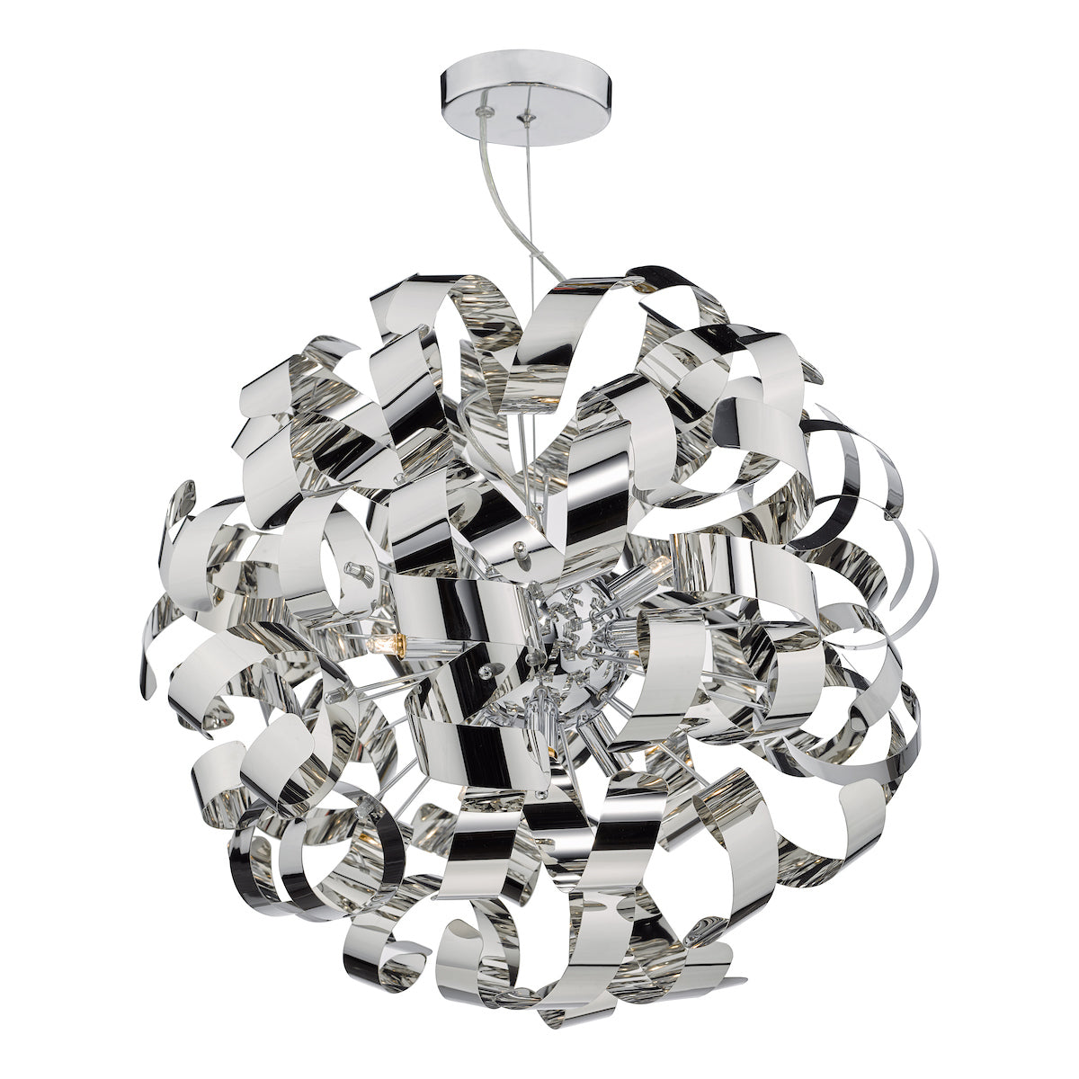 Rawley 9 Light Pendant Polished Chrome<br>Polished Chrome