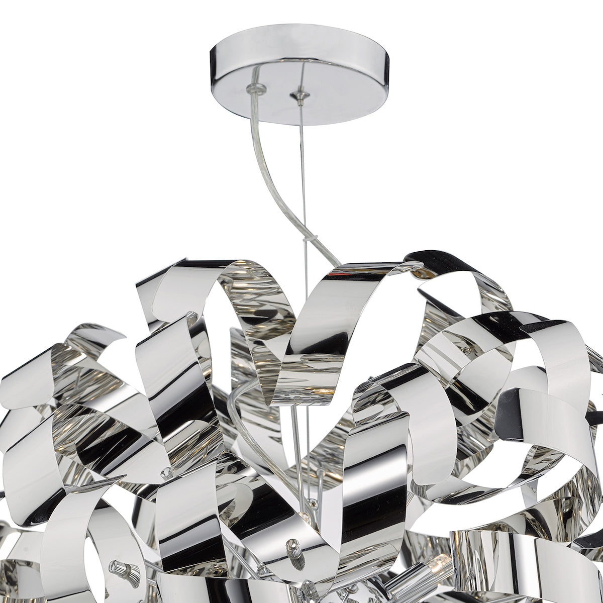 Rawley 9 Light Pendant Polished Chrome<br>Polished Chrome