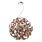 Rawley 9 Light Ribbon Pendant Brushed Copper<br>Brushed Copper