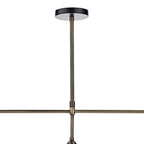Ray 3 Light Bar Pendant Antique Brass ClearAntique Brass