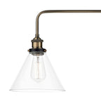 Ray 3 Light Bar Pendant Antique Brass ClearAntique Brass